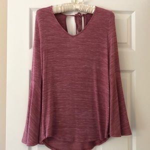 LOFT Bell Sleeve Top